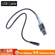 USB Programmed Cable 5 Pin Female for Bafang Mid Drive Motor Kit DIY Programming picture