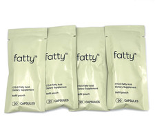 Lot/4 Fatty15 Fatty Acid Dietary Supplement Refill Pouch  Expire 06/29 picture