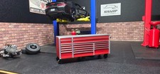 1/24 scale tool box-red- for model displays or diorama picture