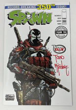 Spawn Comic #350 Todd McFarlane Signed Retailer Thank You Variant M/NM picture
