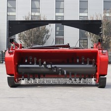 46in Forestry Mulcher Attachment Wood Chipper Brush Mower Fits Bobcat Skid Steer picture