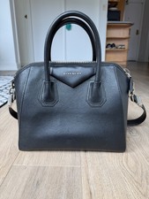 Givenchy Authentic Small Black Calf Leather Antigona Bag with Strap picture