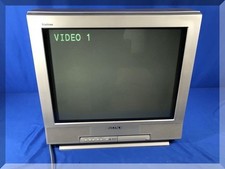 SONY TRINITRON COLOR TELEVISION MODEL KV-20FS12 - UNTESTED - VINTAGE GAMING TV picture