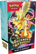 Pokemon Mega Evolution Ascended Heroes Booster Bundle, 6 Booster Packs, picture