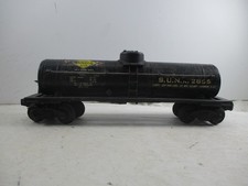 Lionel 2855 Sunoco Tank Car Rough rust No Box Parts or Restore picture
