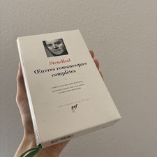 Bibliothèque de la Pléiade  Stendhal Oeuvres Romanesques Completes 1  LA PLEIADE picture