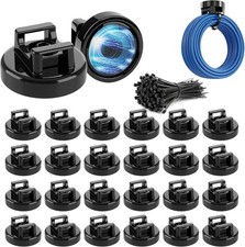 Magnetic Zip Tie Mount Wire Holder - 24 Magnetic Holders picture