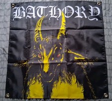 Bathory Yellow Goat 2x2 Ft Banner Flag picture