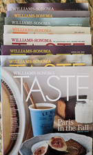 Williams Sonoma TASTE Magazines 2000-2002 Various issues Sold individually picture