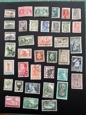 Variety of Greece Postage Stamps USED 1900-1950s picture