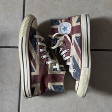 Rare Y2K Converse All Star Union Jack high top sneakers In Size 7.5 For Women picture