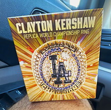 Kinoshita Group Clayton Kershaw Los Angeles Dodgers World Series Ring Gold picture