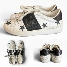 Valentino Garavani Rockstud Stars and Stripe Sneaker - Size 39 picture