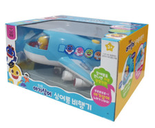 Pinkfong Baby Shark  Sing Along Melody Air Plane  Sound and LED Genuine picture