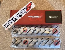 Skunk2 Alpha Rear Lower Control Arms LCA for EF Civic CRX DC2 Integra (Silver) picture