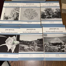 Jan - Dec 1948 Journal of The New York Botanical Garden - 12 Issues Vintage picture