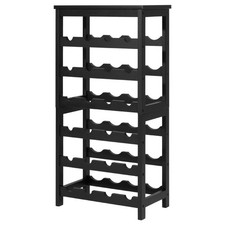 Uimoso 24-Bottle 6-Tier Wine Rack Freestanding Floor Storage Organizer picture