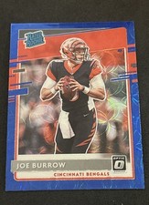 2020 Panini Donruss Optic - Rated Rookies Joe Burrow #151 Blue Scope Prizm (RC) picture