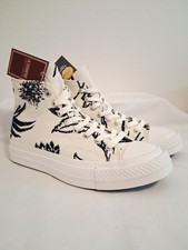 Converse First String Chuck Taylor All Star Floral Snow White Mens Size 10 picture