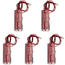 5pcs Maxell ER17/50 17/50 3.6V 2750mAh PLC Battery Li-ion Batteries with Plug US picture