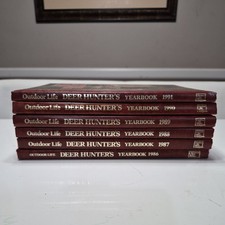 Outdoor Life: Deer Hunters Yearbook Lot of 6 Books 1986 - 1991 picture