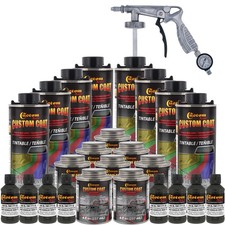 USMC Dark Olive Drab Urethane Spray-On Truck Bed Liner, 2 Gal Kit with Spray Gun picture