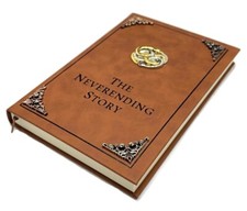 The NEVERENDING STORY BOOK Auryn Bastian Atreyu Replica Novel picture