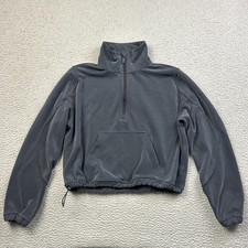 Lululemon Women's Brushed Softstreme Half Zip Pullover Sweater Black Size 4 picture