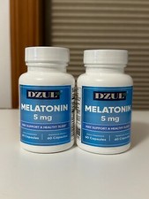 *SALE* 2 pack - Melatonin, 5 mg, 60 Capsules - Dzul picture