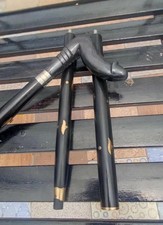 Handcrafted Walking Stick with Penny Handle Men’s Exclusive Antique Wooden Cane picture