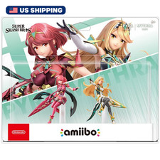 Nintendo amiibo Pyra Mythra Double Set Smash Bros Korean Ver. | Ships from USA picture