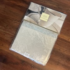 Lenox Opal Innocence Ivory Tablecloth Oblong & Oval 60