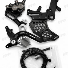 OEM Ultra Bee Foot Brake Kit - Chrome or Black Finish picture