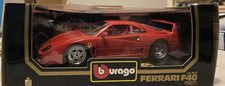 1/18 Burago 1987 Ferrari F40, BEAUTIFUL, USED, See Description picture