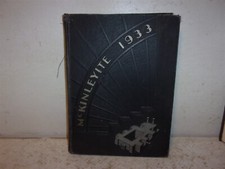 1933 McKinley High School Yearbook - The McKinleyite - Canton, Ohio picture