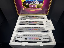 MTH 20-61051 New Jersey Transit NJT bi-level Bombardier passenger 4-car set LNIB picture
