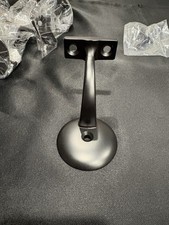 Twenty-Five (25) Black Handrail Stairs Brackets Hardware picture