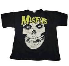 Misfits T Shirt XL 1997 Vintage 90s Crimson Fiend Skull Horror Punk Band Tee picture