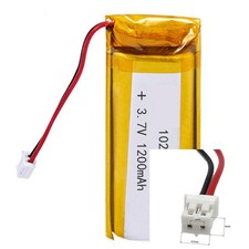 2Pcs 3.7V 1200Mah 102055 Li-Polymer Li Battery Jst-Ph 2Pin 2.0 For MOBILE POWER picture