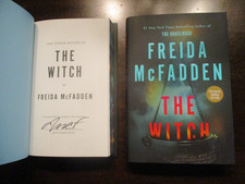 FREIDA MCFADDEN SIGNED THE WITCH BRAND NEW DELUXE HARDCOVER SPRAYED EDGES +DJ HC picture