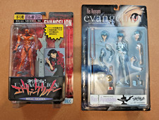 Neon Genesis Evangalion Eva-00 prototype & Rei Ayanami bundle vintage figures picture
