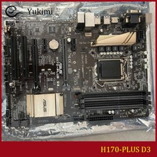 FOR ASUS H170-PLUS D3 LGA 1151 64GB DVI HDMI VGA Motherboard Test OK picture
