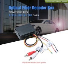 Car Optical Fiber Decoder Box Audio Converter for Mercedes Benz CLS/E/CLK/SL/SLK picture