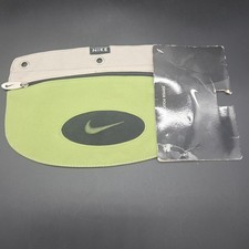 Vintage Nike Mead Binder Organizer Zip Bag Pouch Green Vtg Rare picture