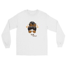Fall Mom Men's Long Sleeve Shirt – Cozy Autumn Graphic Tee picture