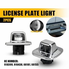 2X Light License Number Plate Lamp Housing Fit Chevy GMC C1500 C2500 C3500 EPPE picture