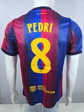 FC Barcelona Home Pedri #8 Fan Version Soccer Jersey 2026/27 Football Shirt picture