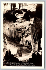 RPPC The Onyx Chamber In Mammoth Cave Kentucky Real Photo c1910 Postcard picture