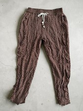 ETTITWA by Anthropologie Ruffled Joggers Pants Size Medium picture