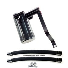 UPR 11-23 Billet Catch Can fits 5.7 6.4 HEMI Technology Continental Braided Hose picture